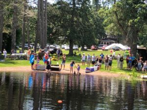 Audience at boat races