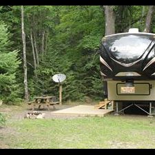 Wooded Seasonal RV & Camper Site Wooded Seasonal RV & Camper Site