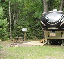 Wooded Seasonal RV & Camper Site Wooded Seasonal RV & Camper Site