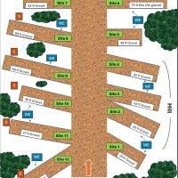 Meadow's Campground Map
